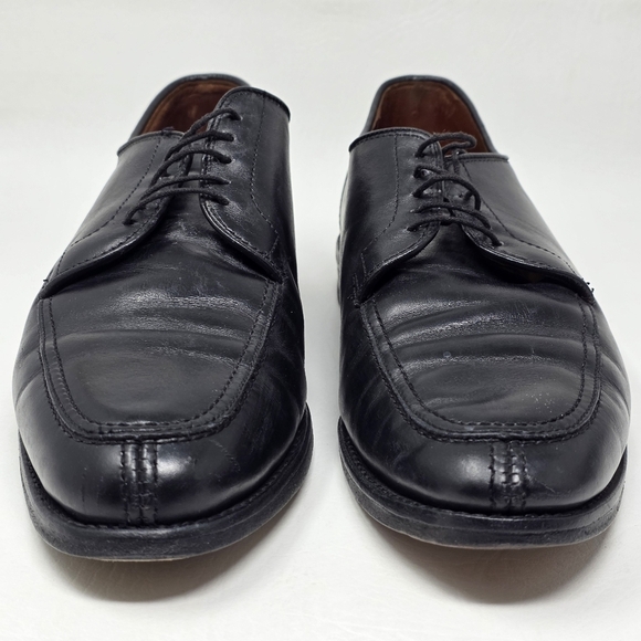 Allen Edmonds Leather Split-Toe Derby LaSalle Dress Shoes 8.5 D Made In USA main image 9